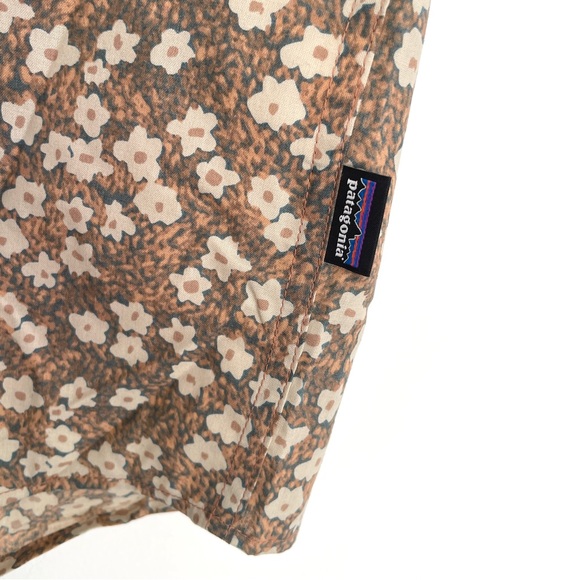 Patagonia Floral Moss Stingray Short Sleeve Shirt  2XL summer shirt BNWT - Picture 2 of 9